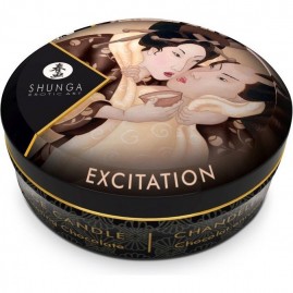 Массажное арома масло в виде свечи SHUNGA INTOXICATING CHOCOLATE (ШОКОЛАД) 30 ml 4609DESC