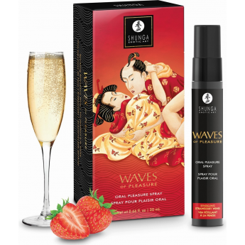 Спрей SHUNGA WAVES OF PLEASURE Клубника 20 мл